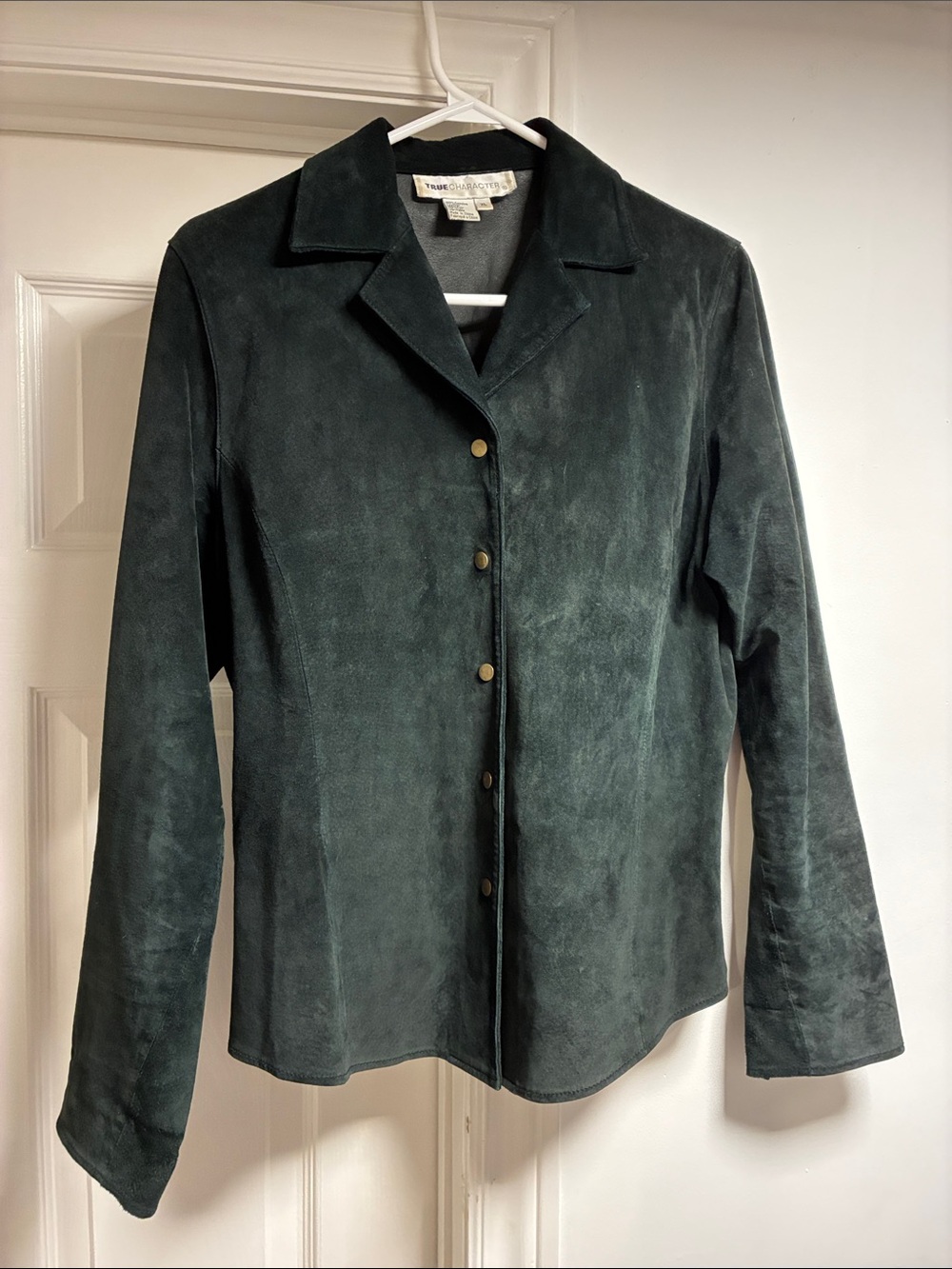 TRUE CHARACTER XL Genuine Leather Jacket - Black